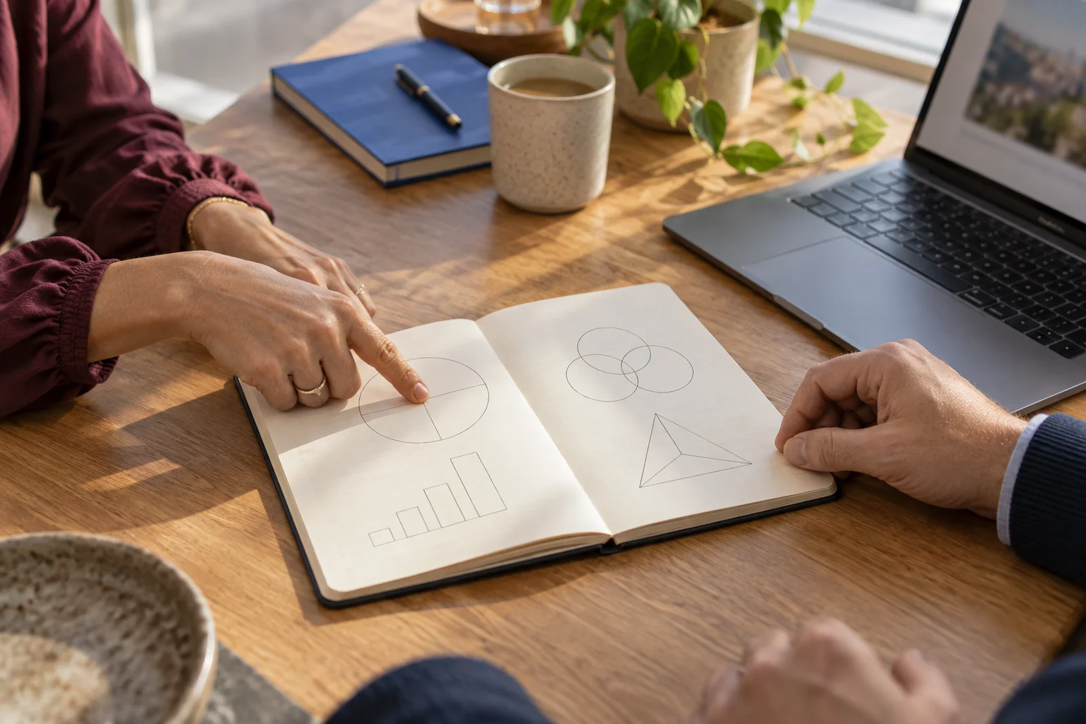 An illustrative conversation about a business workflow
